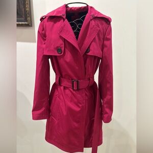 Narciso Rodríguez Pink Trench Coat